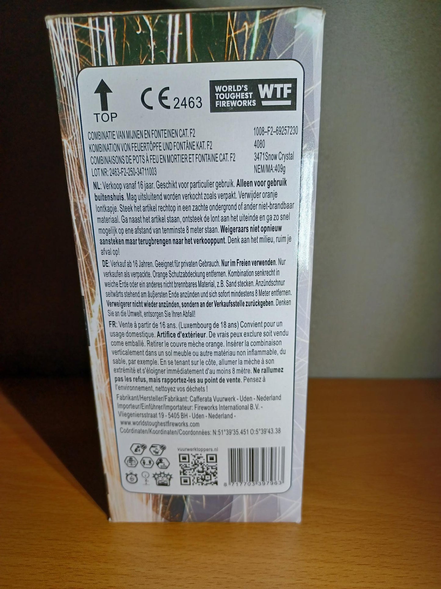 Snow Crystal DE MEEST BIZARRE FONTEIN !!!