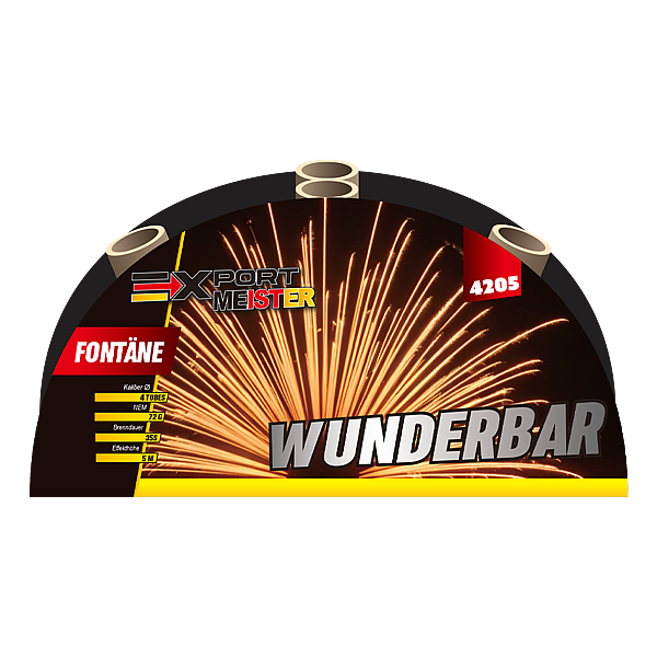 Wunderbar - Duits Vuurwerk Sierfontein