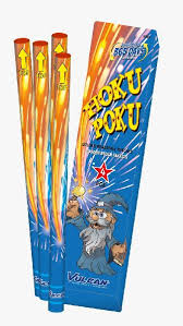 Hoku Poku  gouden regen fakkels