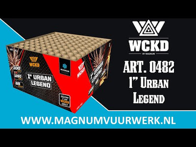 1" 100shots Urban Legend